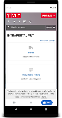 VUT Index prohlížeč portálu